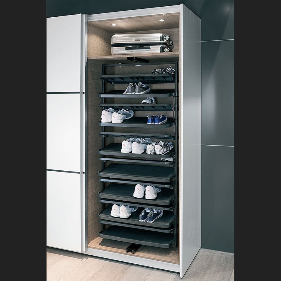 Обувной шкаф 50см180см35см