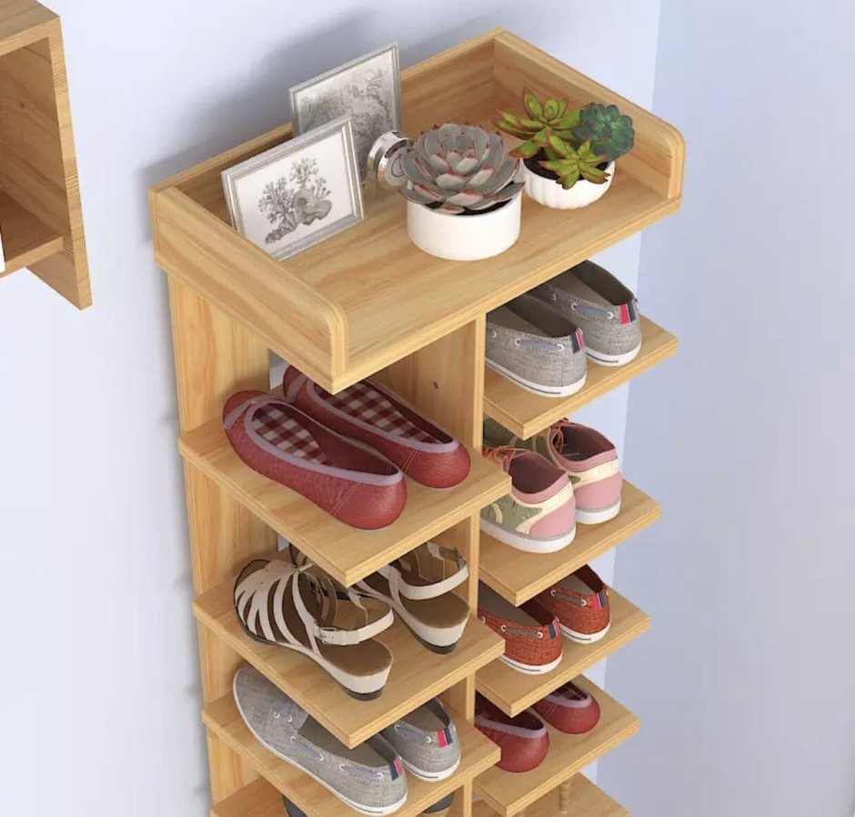 Шкаф обувной высокий узкий