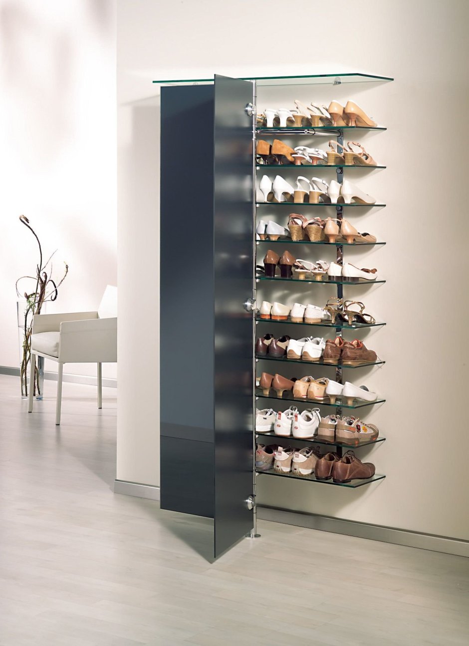 Обувница Elfa открытая в прихожую