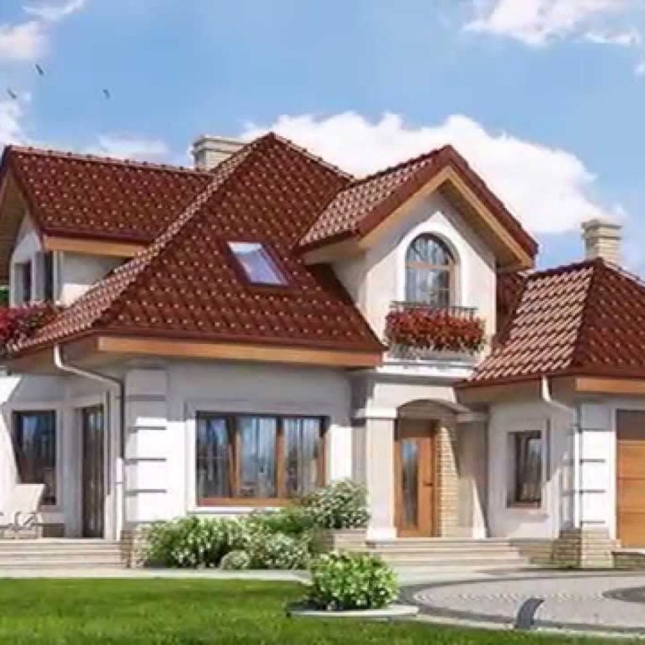 Дом на крыше