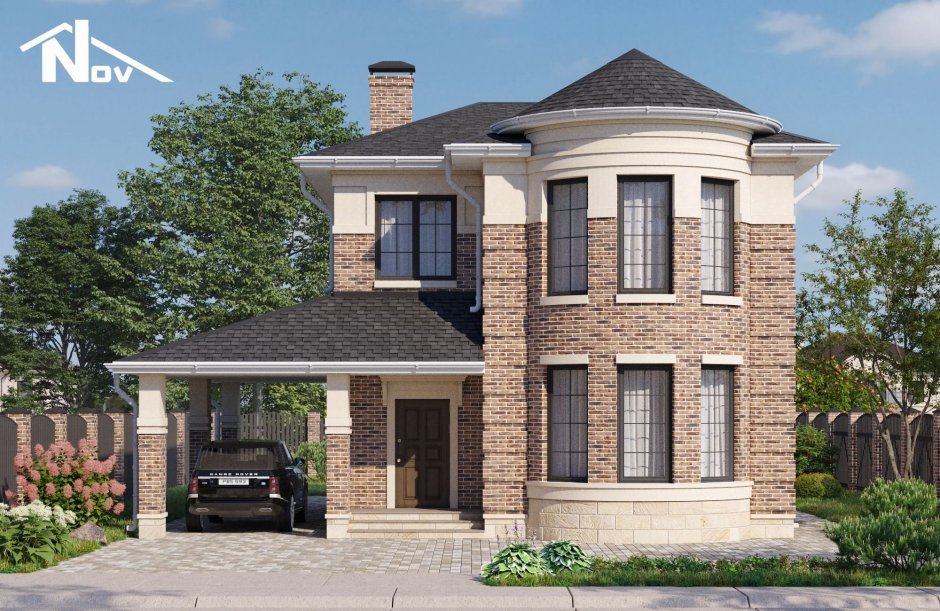 Двухэтажный особняк