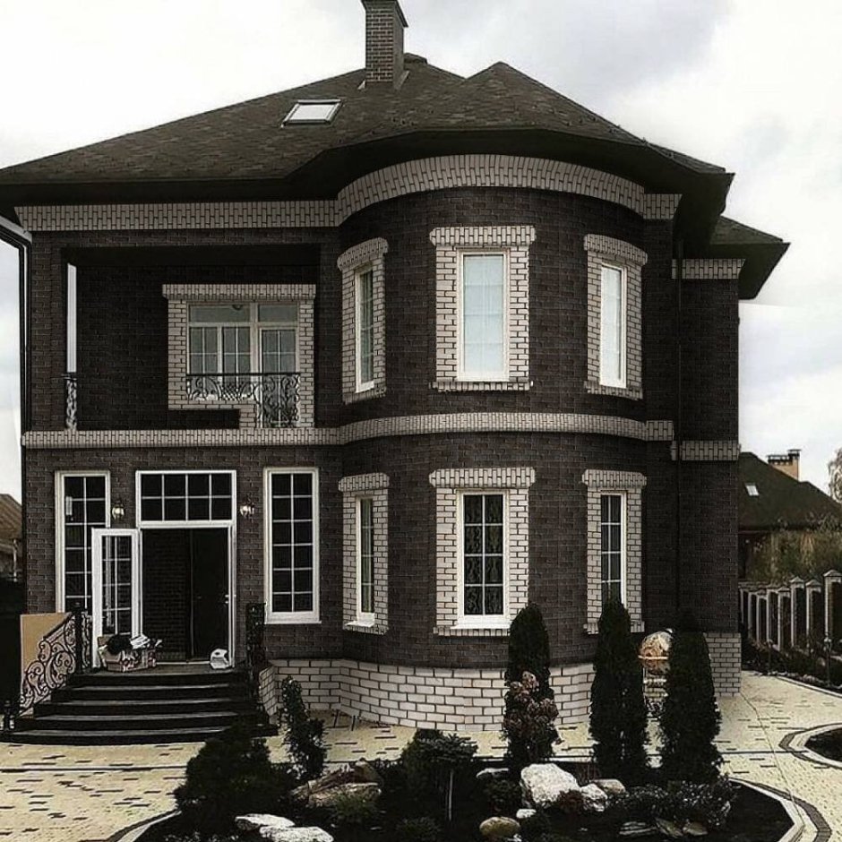 Дагестанский камень облицовка особняк