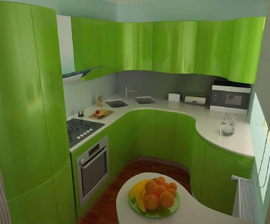 Маленькая кухня ikea угловая