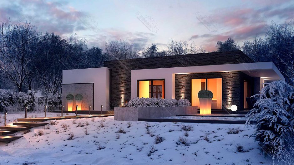 Modern House одноэтажный