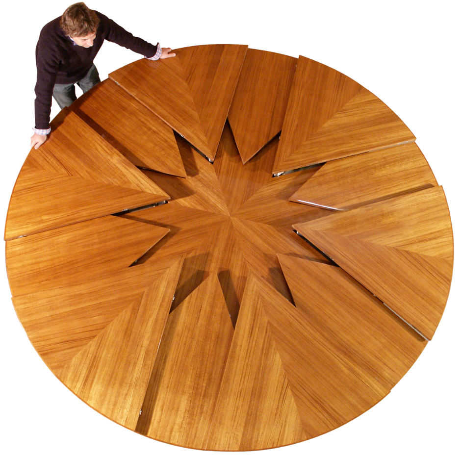 Большой круглый стол трансформер