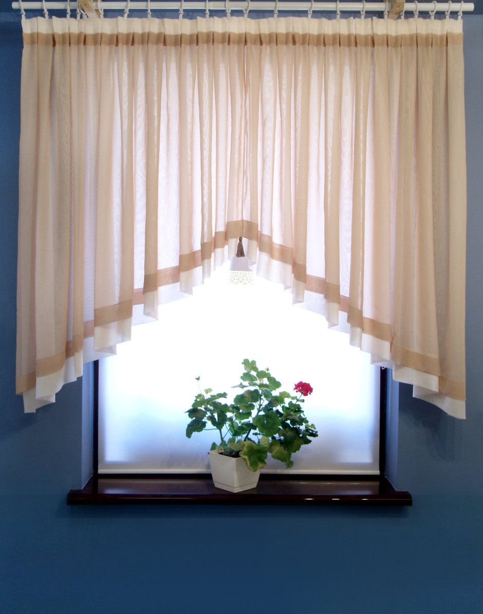 Штора арка для кухни