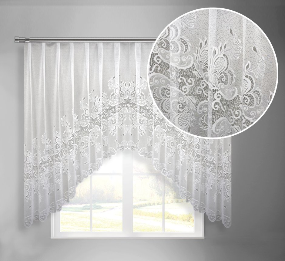 Турецкая тюль арка для кухни