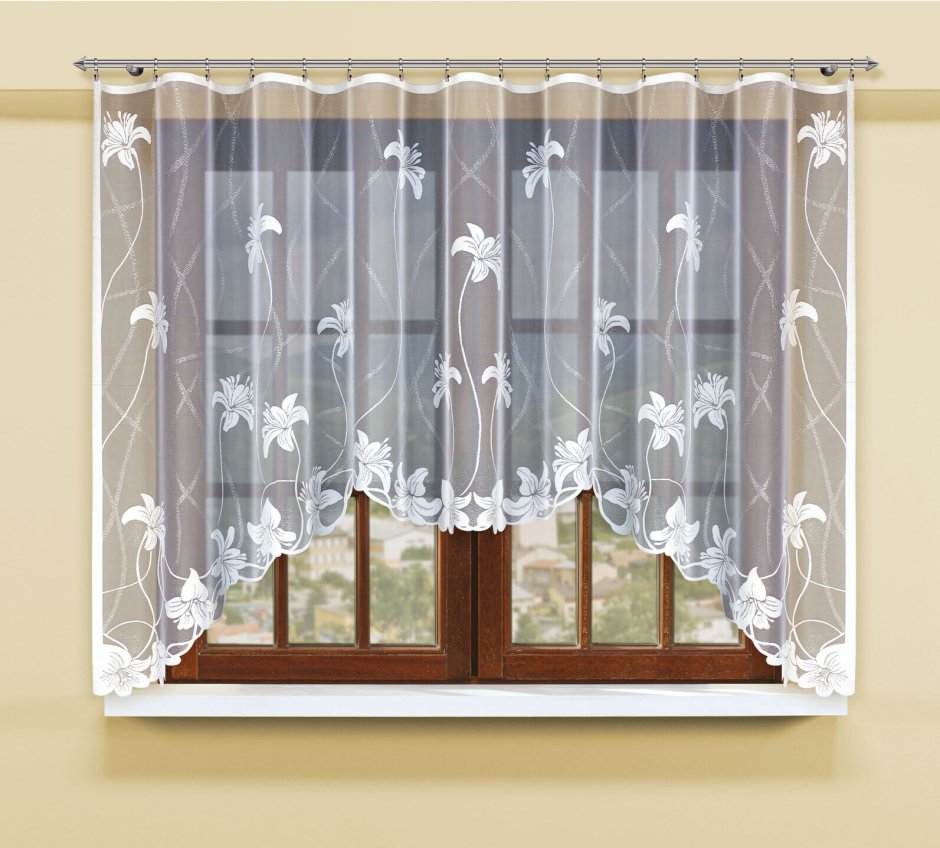 Тюль для кухни haft ha165181