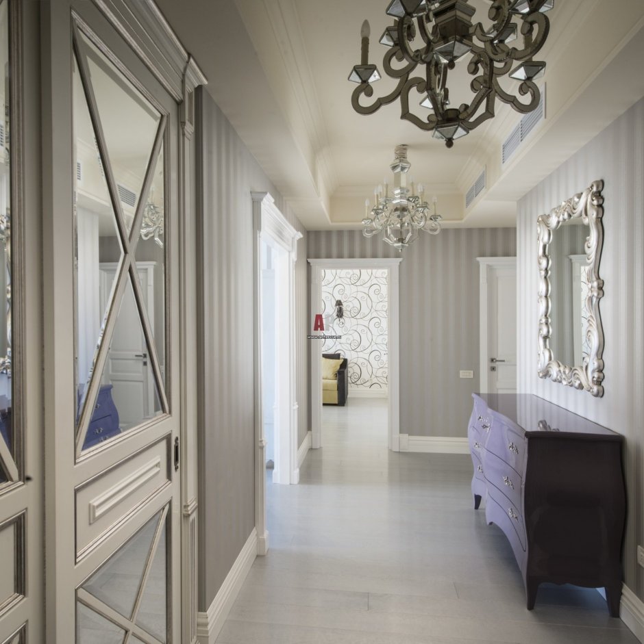 Прихожая в стиле ар деко