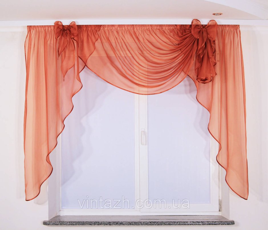 Штора арка для кухни