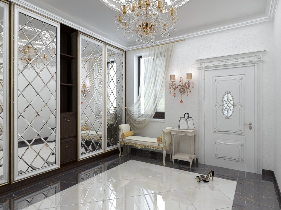 Прихожая Неоклассика и арт деко