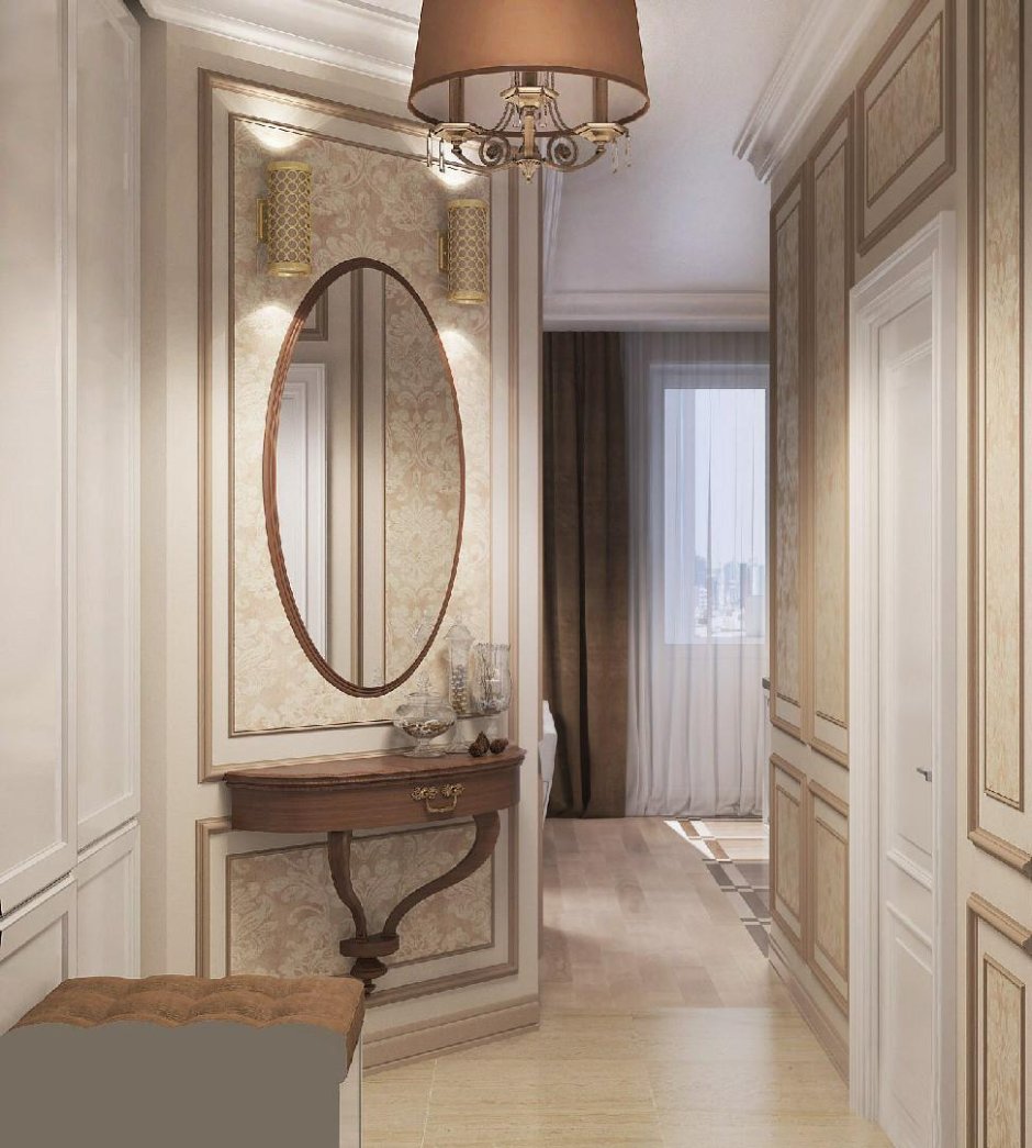 Зеркало в неоклассическом стиле