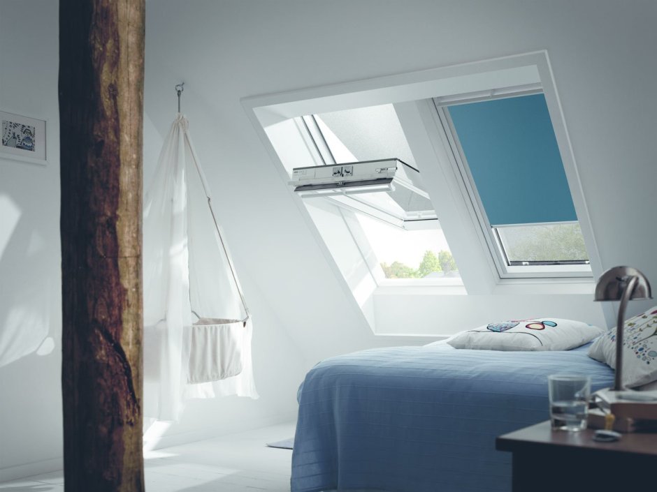 Рулонные шторы на мансардные окна