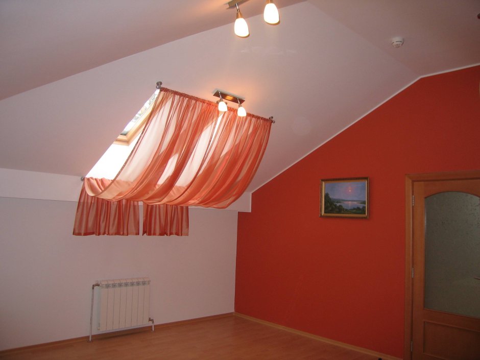 Занавески на мансардные окна