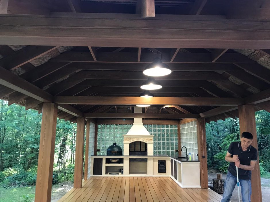 Купольные потолки из дерева