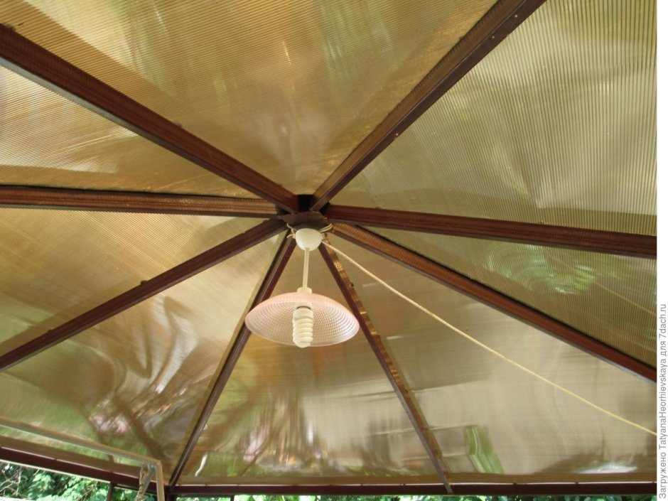 Подсветка террасы