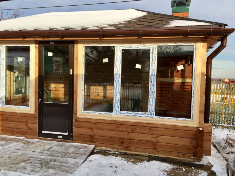 Беседка 3 на 3 закрытая