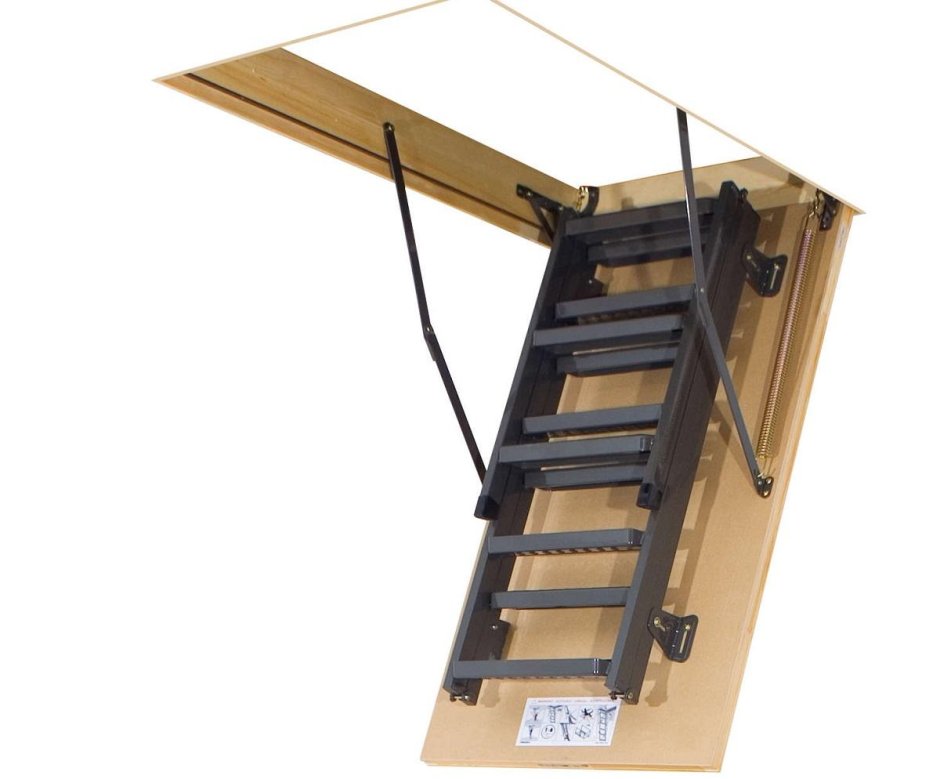 Складная лестница для дачи