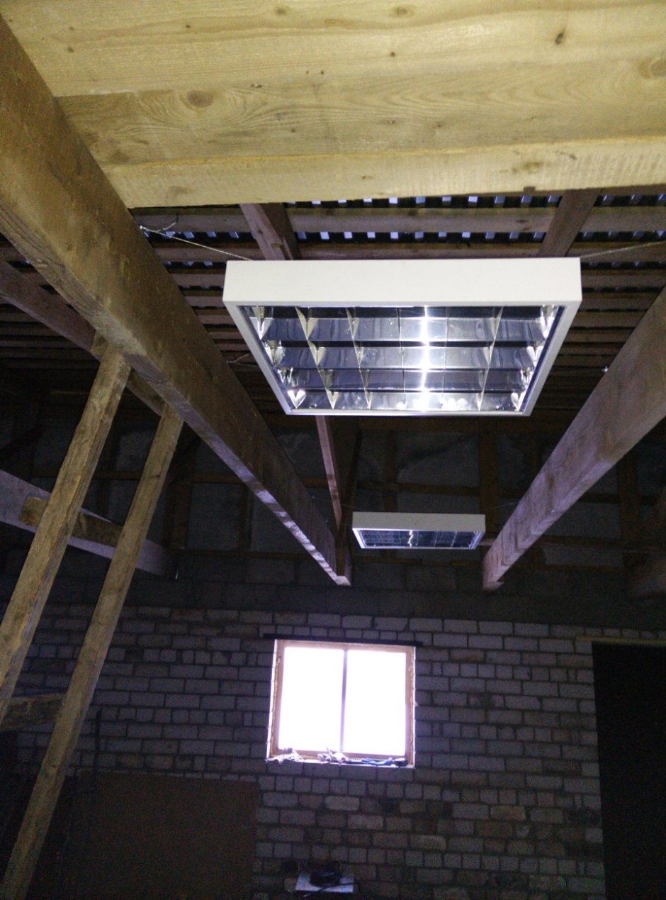 Покраска стен в гараже