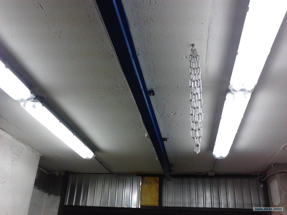 Освещение в гараже