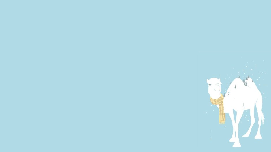 Верблюд Минимализм