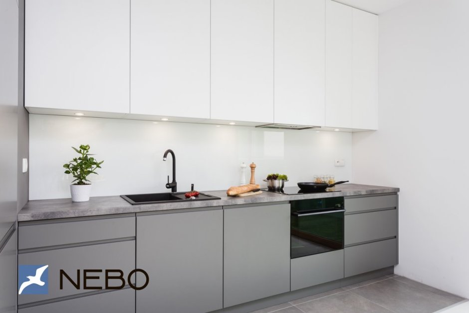 Кухонный гарнитур без ручек