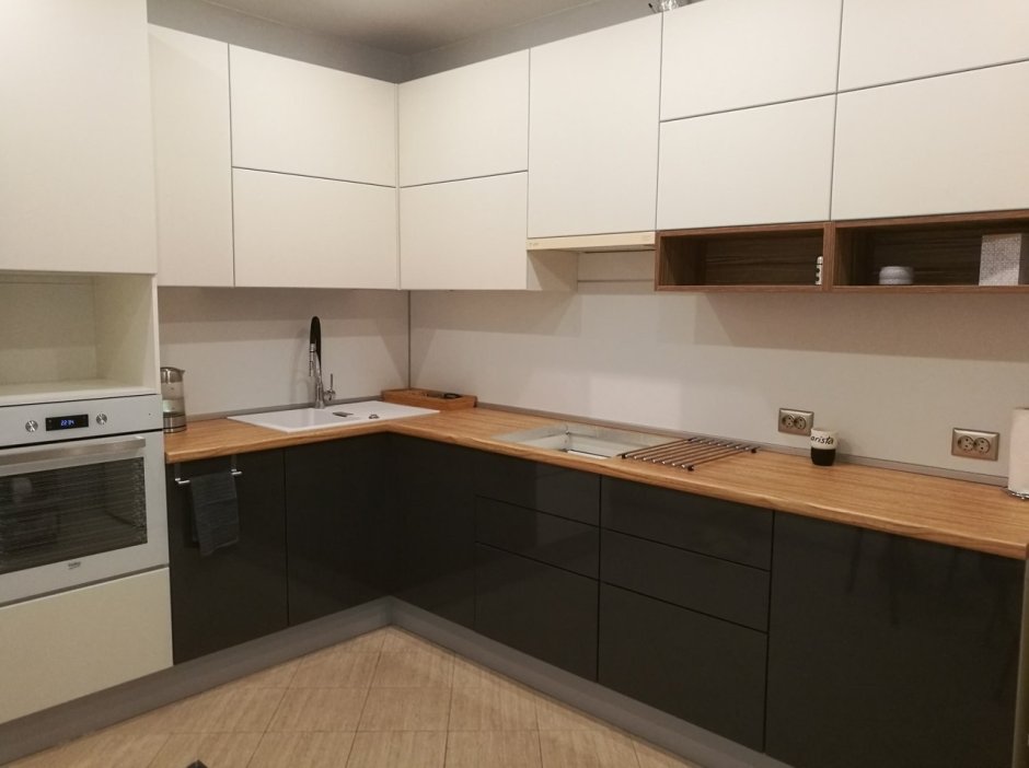 Кухни из пластика Арпа матовые