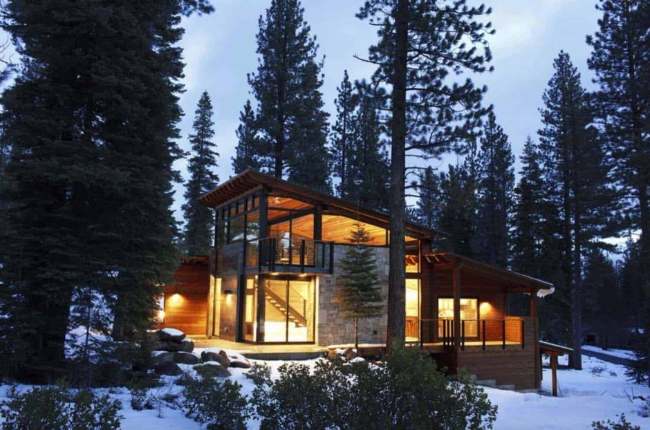 Зимний интерьер