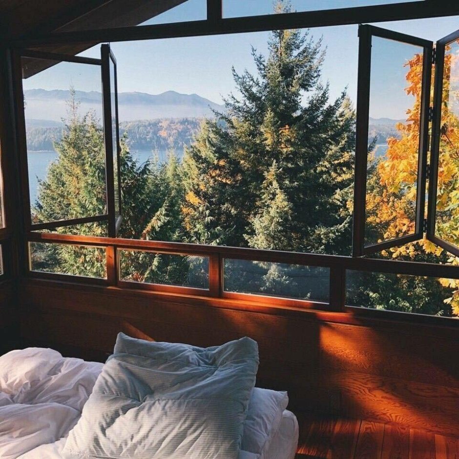 Домик с видом на горы