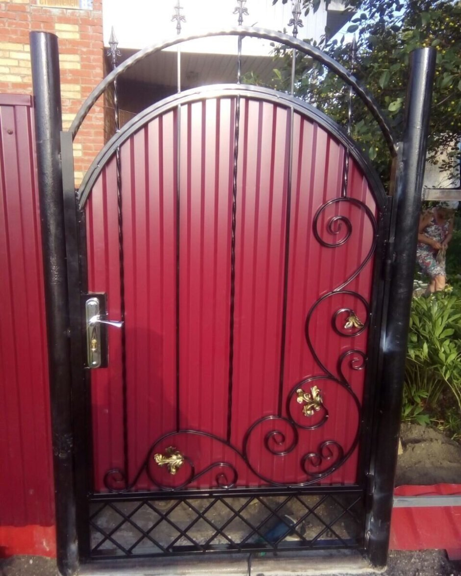 Калитка из профильной трубы