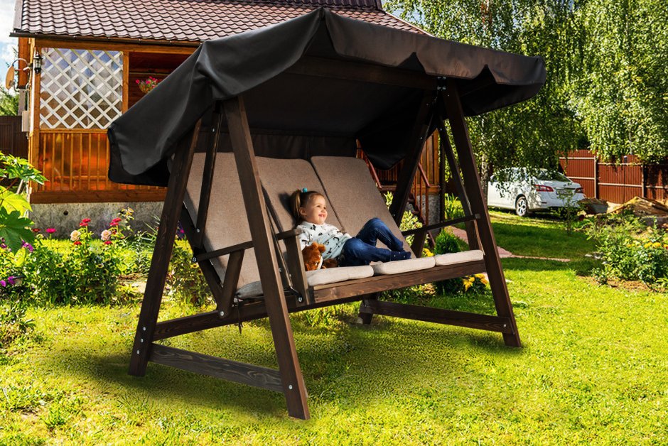 Садовые качели ЛЕТОЛЮКС Флореста