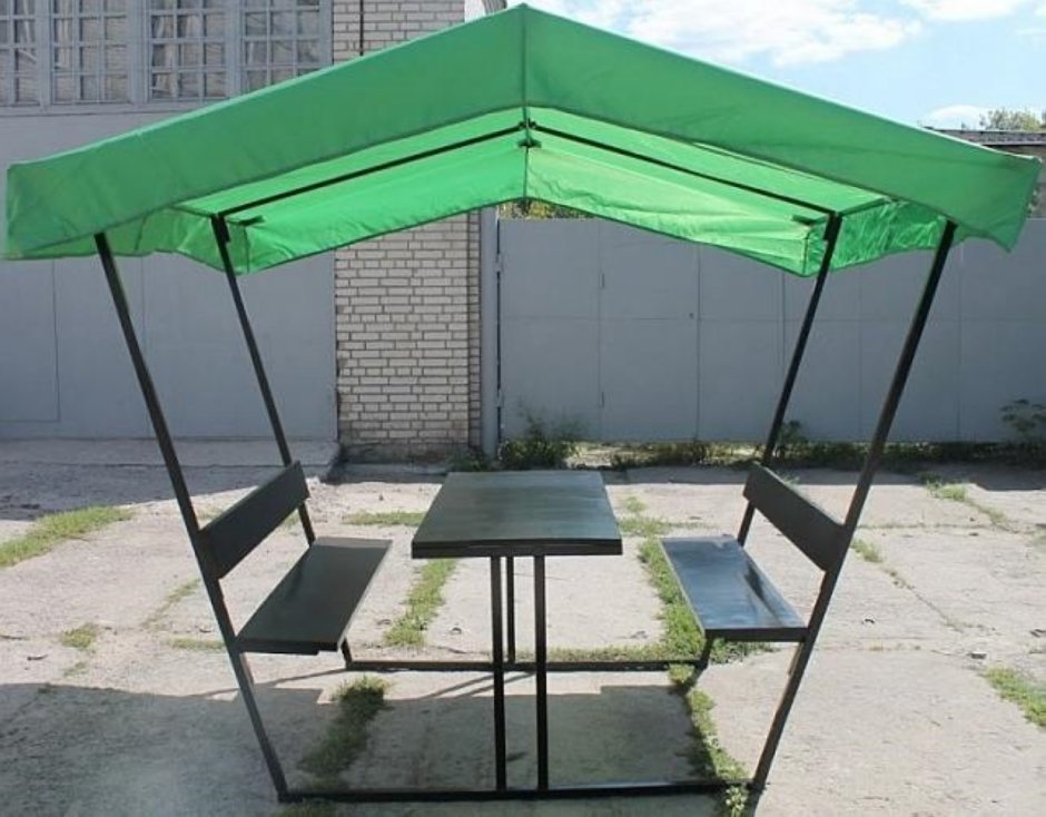 Беседка металлическая разборная