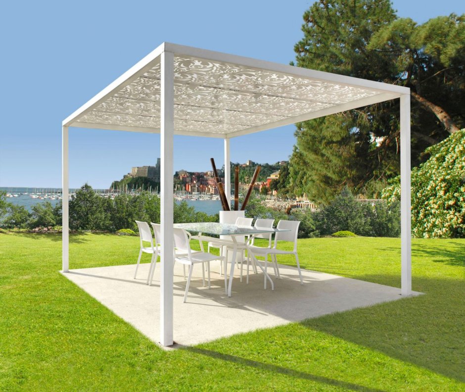 Беседка газебо из металла