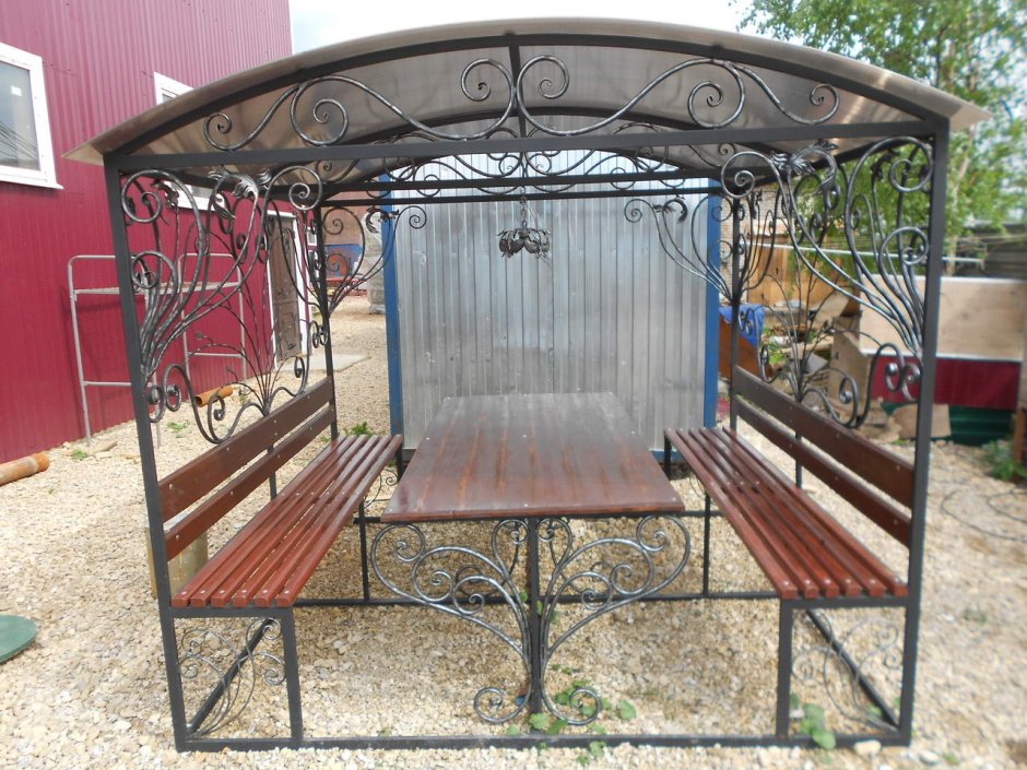 Беседка Дачная 2х2 металл