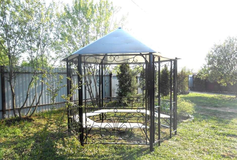 Беседки из металлоконструкций