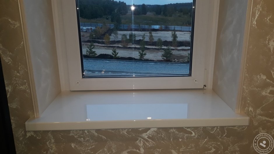 Откосы плиткой в ванной