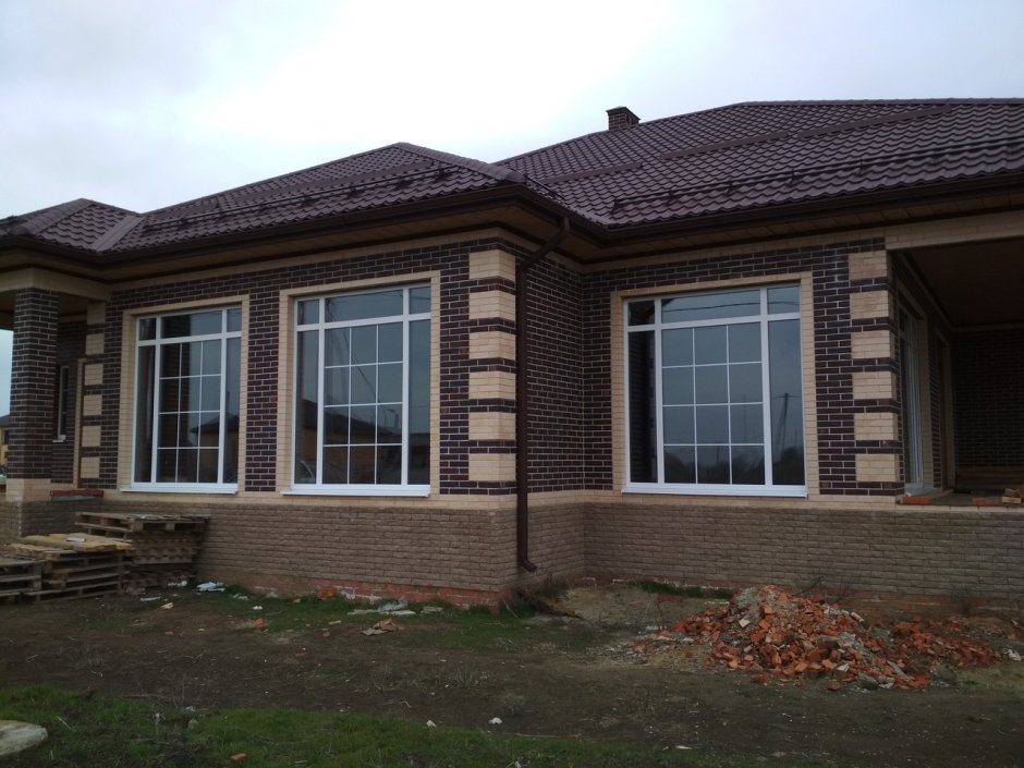 Дома из Славянского кирпича Прованс Руст