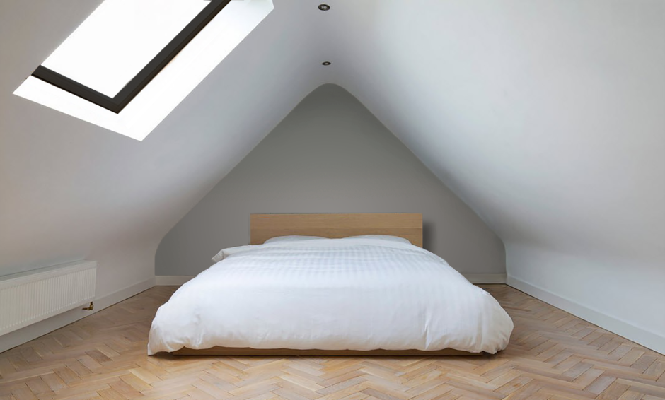 Спальня на мансарде