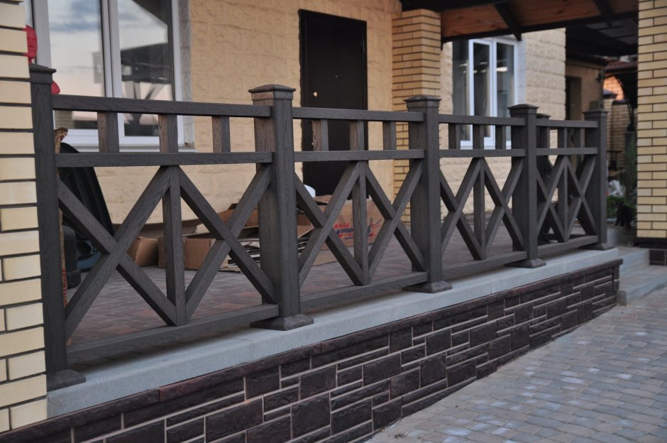 Ограждение веранды