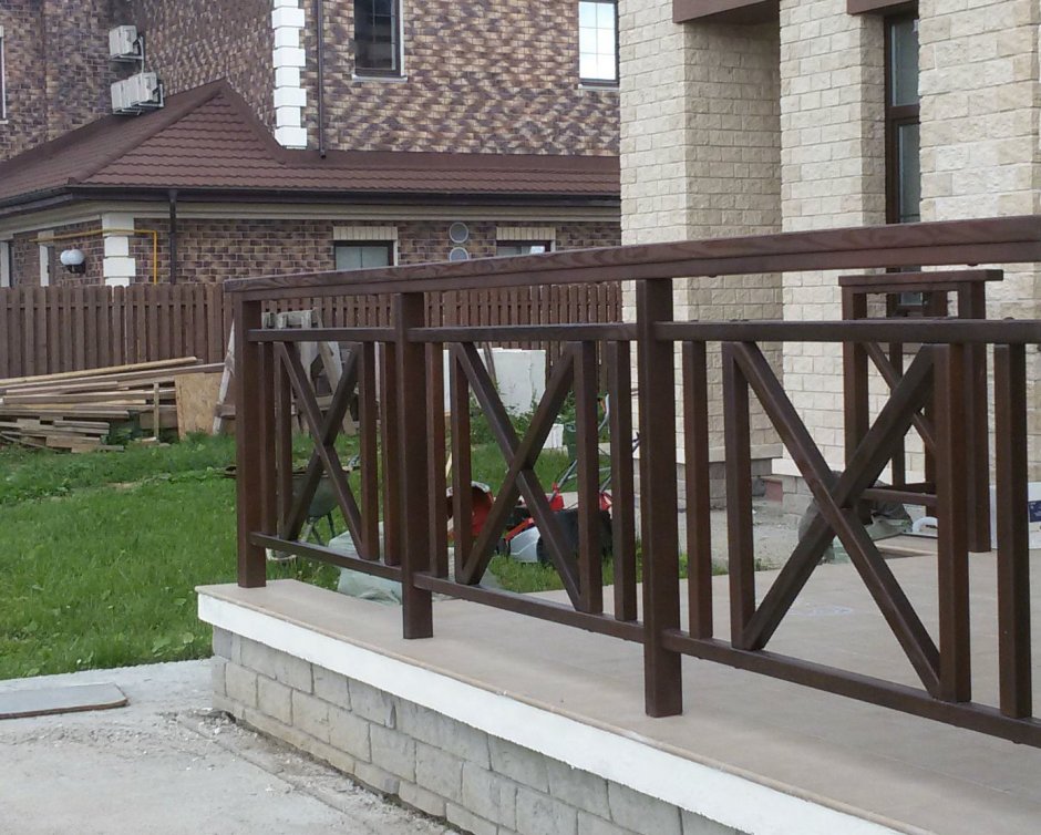 Ограждение террасы