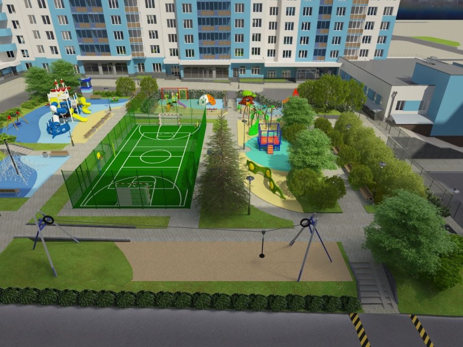 Благоустройство придомовой территории