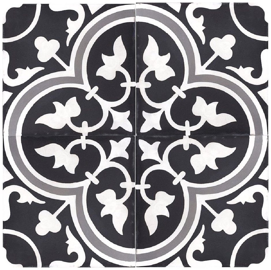 Плитка Boden h8 x8 Cement field Tile in Wight Grey