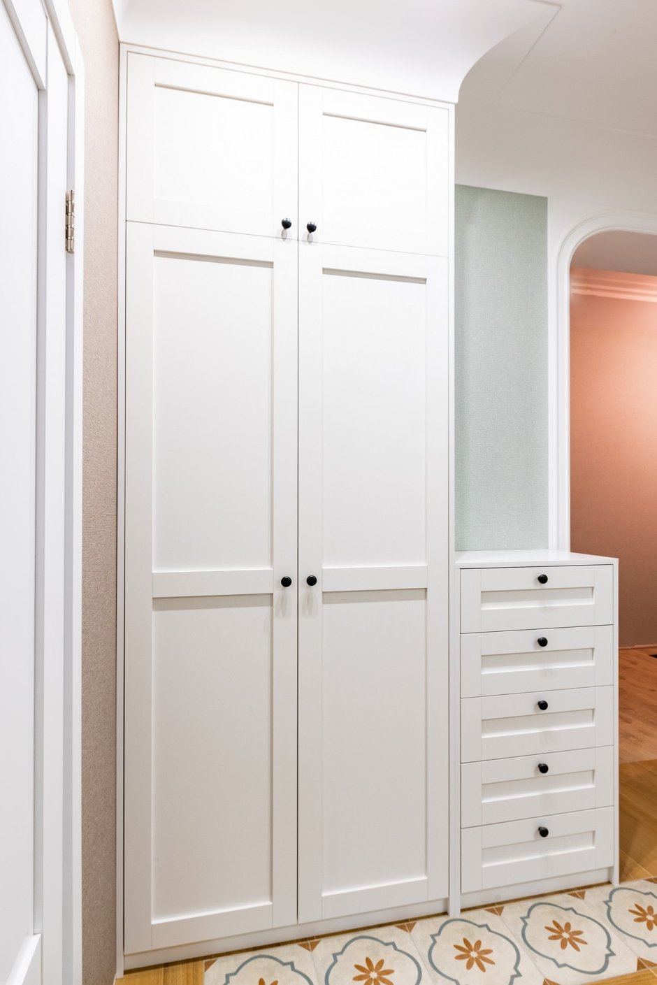 ПАКС белый матовый распашной