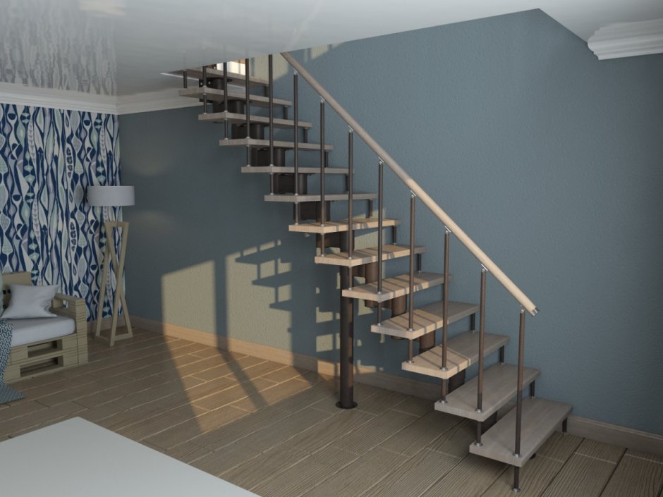 Модульная лестница Леруа Мерлен