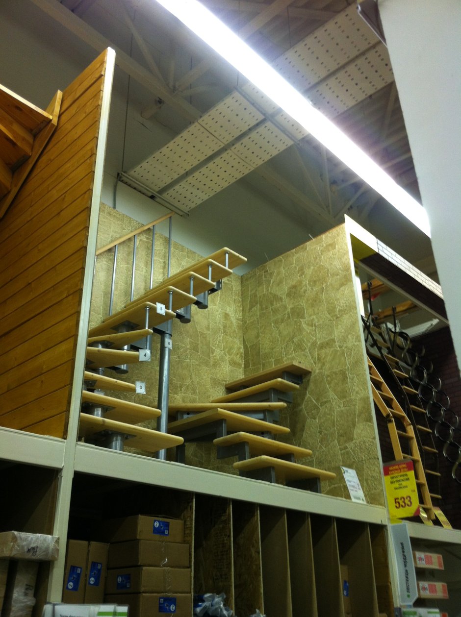 Модульная лестница Леруа Мерлен