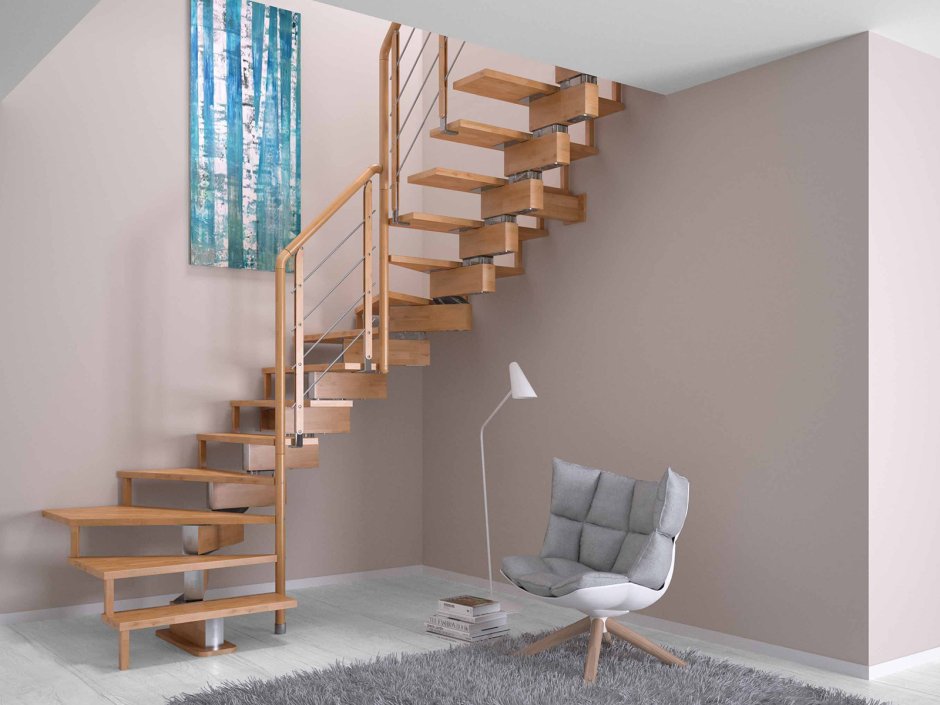 Модульная лестница Леруа Мерлен