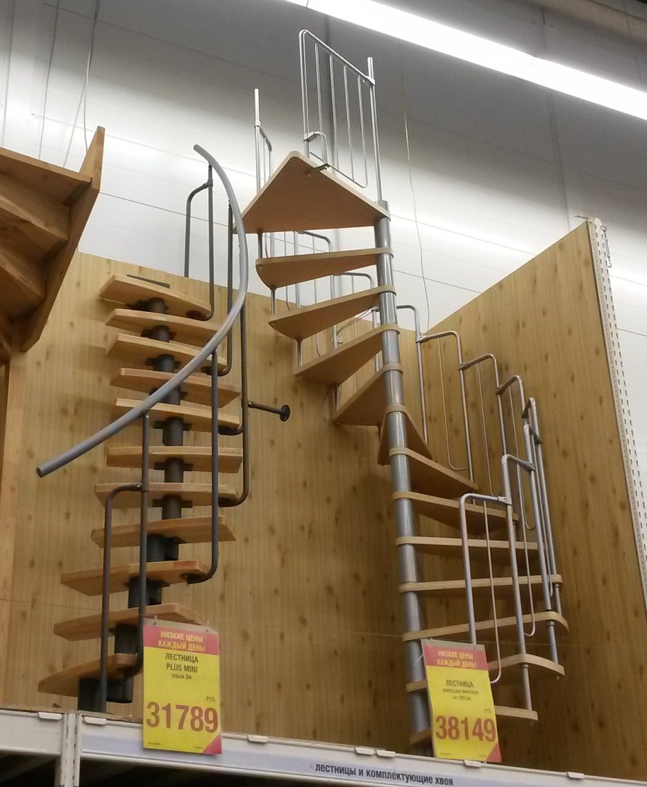 Лестница из Леруа Мерлен лес001