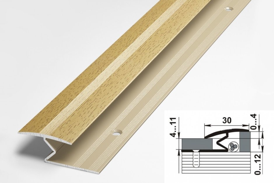 Balterio соединительный порожек для ламината