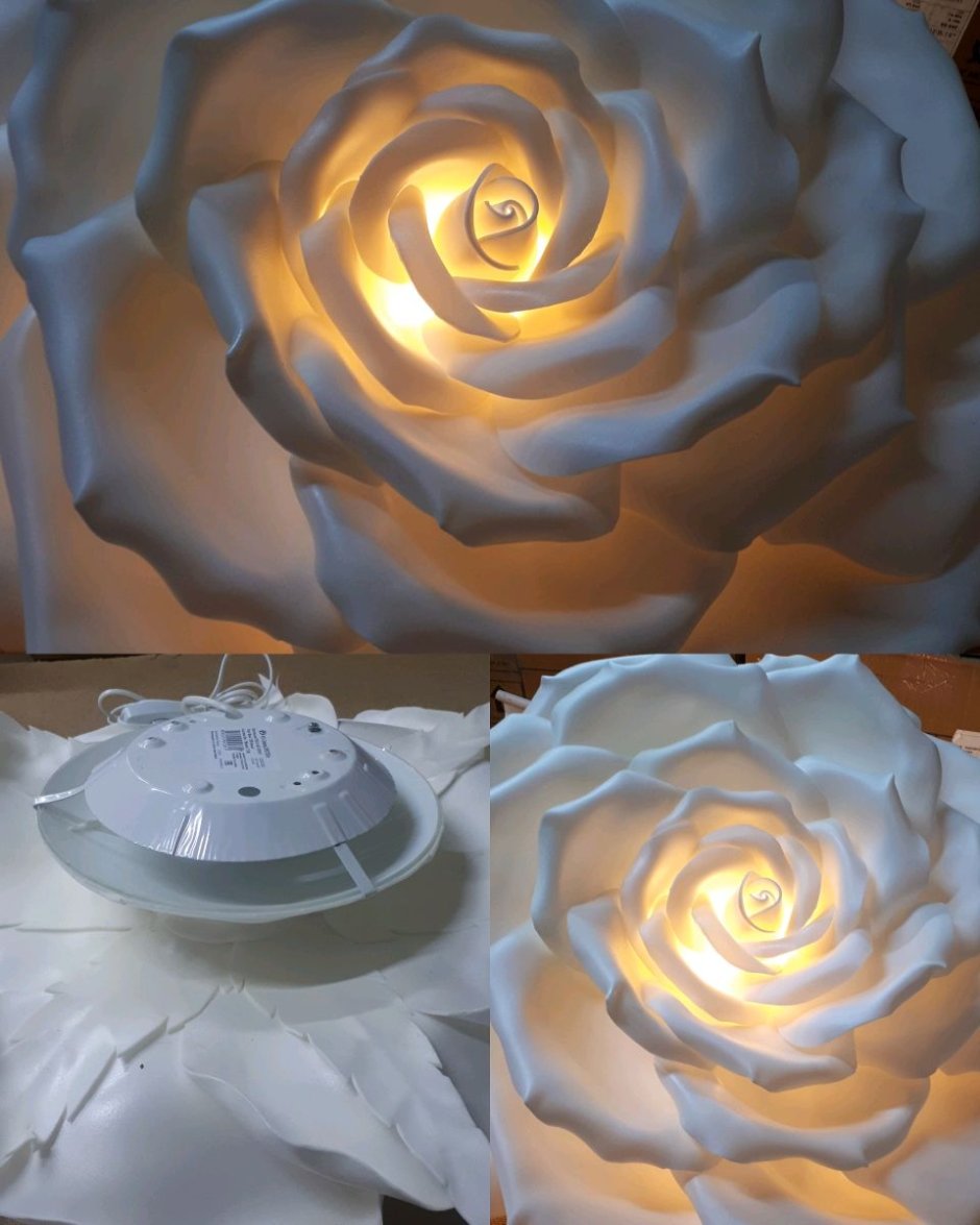 Светильник изолон роза