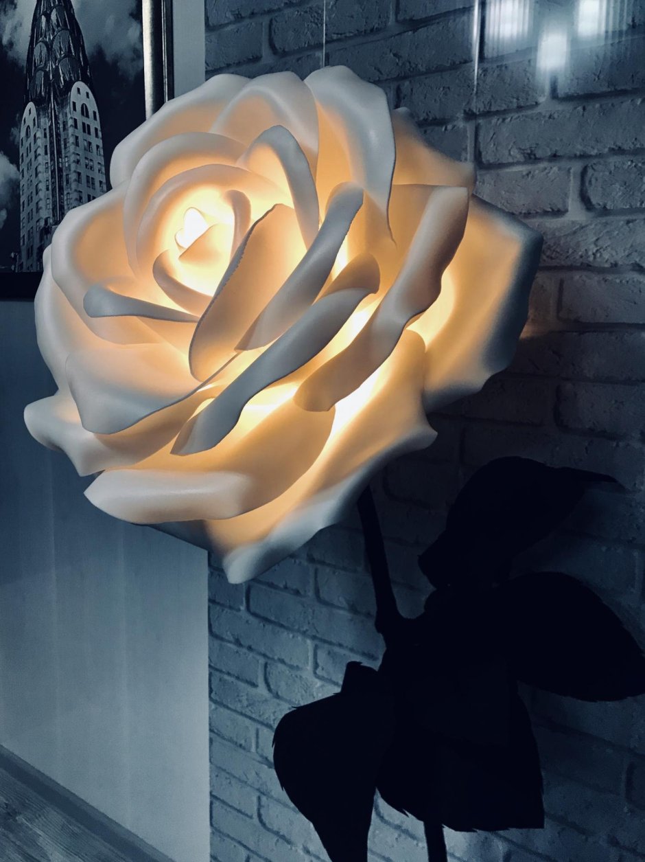 Светильник роза